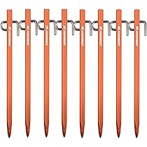 Amazon.co.jp: 【業界初】AVOFOREST 鍛造ペグ アルミ製 ペグ 20cm/30cm